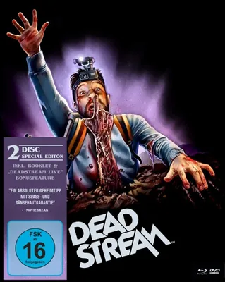 Produktbild von PLAION Deadstream (Mediabook, Blu-ray+DVD), Film, Blu-ray, Deutsch, Englisch, 87 min, Deadstream, Horror