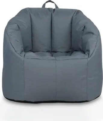 Produktbild von Ecopuf - Sitzsack Bean Bag Außen & Innen, 73 x 75 cm, Simone Grau Nc16