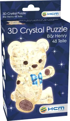 Produktbild von Crystal puzzle Miś Henry brązowy