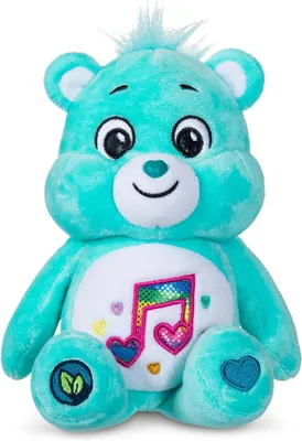 Image de Ours en peluche Care Bears Heartsong Bear, 22 cm, peluche écologique