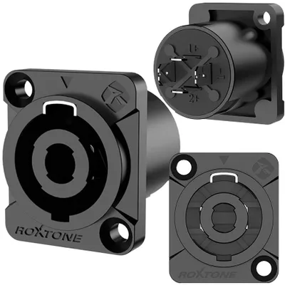 Productafbeelding van Roxtone RS4MD-T, 4-polige inbouwspeakerconnector