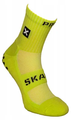 Produktbild von Proskary Kurze Antirutsch-Fußballsocken Herren Gelb