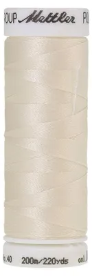 Productafbeelding van Mettler Poly Sheen-Stickgaren, spools, ecru kleur