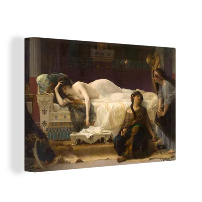 Produktbild von OneMillionCanvasses® - Leinwandbilder - 150x100 cm, Phaedra - Gemälde von Alexandre Cabanel, Wandbilder Kunstdruck Wanddekoration