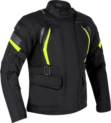 Produktbild von Richa Phantom 3 wasserdichte Damen Motorrad Textiljacke, schwarz/gelb, L