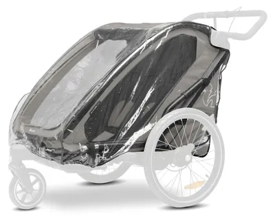 Image de Protection contre la pluie Hauck pour remorques de vélo Bike N