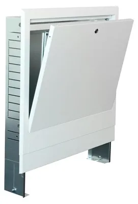 Productafbeelding van Wandkast voor vloerverwarming, inbouwmodel, geschikt voor verdeelunits met 9 tot 11 verwarmingscircuits