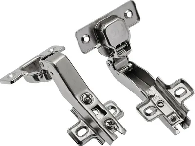 Produktbild von GTV Scharnier 45° fi 35mm mit Führung H=2 für Euroschrauben ZP-KT45H2-ZE-M