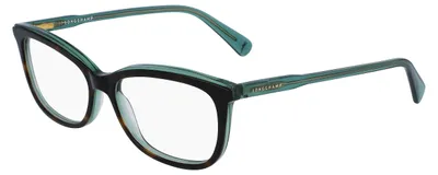 Obrázok produktu pre LONGCHAMP LO2718 215 HAVANA/GREEN 54/15/140 ŽENSKÉ okuliare