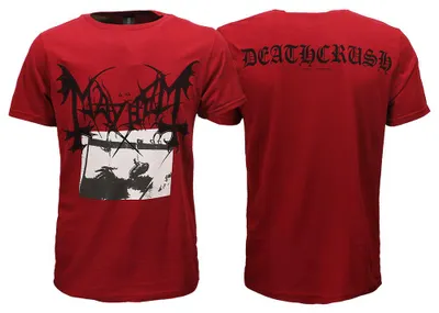 Zdjęcie produktu dla Koszulka Mayhem Deathcrush – oficjalny gadżet – rozmiar L