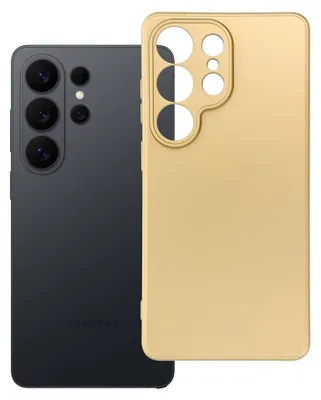 Image de Coque adaptée au Samsung S26 ULTRA, couleur or métallisé