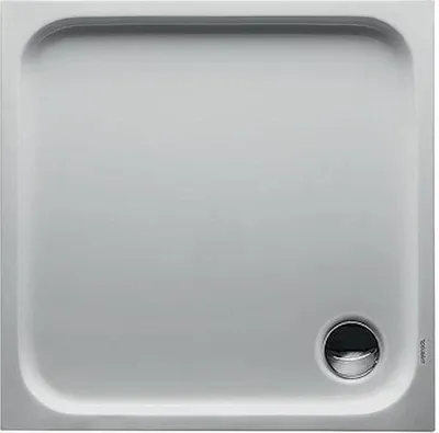 Image de Duravit Receveur de douche D-Code 800 x 800 mm - Acrylique Blanc