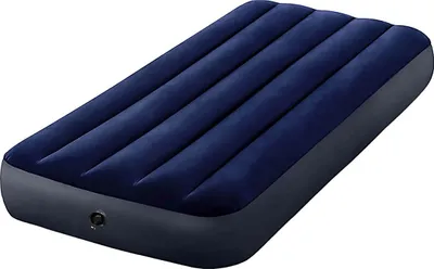 Produktbild von Luftbett, Gästebett für 1 Person, Fiber-Tech Technology, Plüschoberseite, wasserabweisend, Indoor / Outdoor, Luftmatratze Tragkraft max. 136 kg