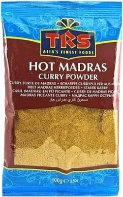 Produktbild von TRS Madras Curry Pulver hot 100g