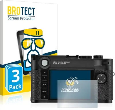 Produktbild von 3x BROTECT Schutzglas für Leica M10-R Schutzfolie Panzer Folie Glas Display Schutz klar