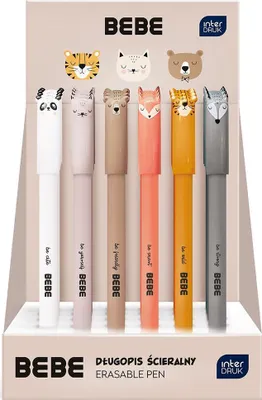 Produktbild von Tintenroller BEBE Friends - radierbar, 0,5 mm, sortiert INTERDRUK I45301