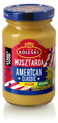 Zdjęcie produktu dla Musztarda American Classic Street Food 200g ROLESKI
