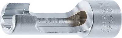 Produktbild von BGS 70988-8 Spezial-Steckschlüssel-Einsatz, geschl itzt, Antrieb Innenvierkant 10 mm (3/8"), SW 8 mm