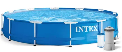 Produktbild von INTEX Frame Pool - Set Rondo Ø 366 x 76 cm, Farbe: blau; 128212NP