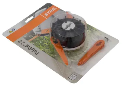 Produktbild von Stihl 40087102102, Bürstenschneidkopf, Schwarz, Orange, Weiß, Polymer, 1 Stück(e)