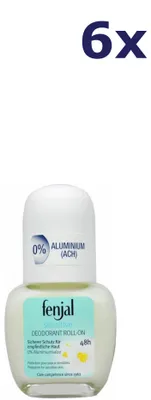 Produktbild von 6x Fenjal Deodorant roller sensitive 50ML