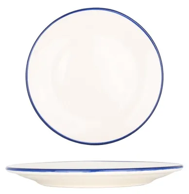Zdjęcie produktu dla Talerz deserowy Bonna - Linea Blue - Porcelana - 23 cm