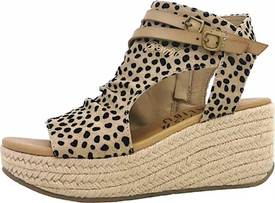 Produktbild von Blowfish Damen-Sandalette Leopard Beige, Farbe:beige/schlamm, EU Größe:40