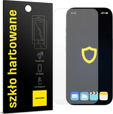 Image de SPACECASE Glass 2.5D verre trempé pour iPhone 16 Plus