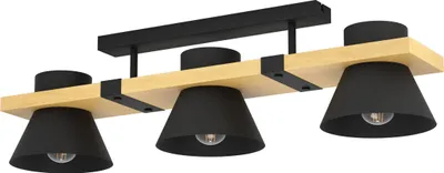 Produktbild von Kronleuchter 3XE27 Schwarz EGLO MACCLES