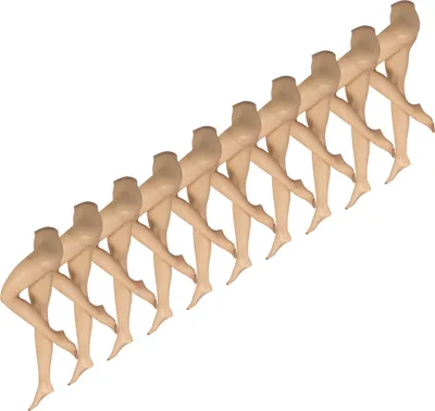 Produktbild von NUR DIE nylon transparent Fein-strumpfhose Supersitz 20 DEN mandel 40-44