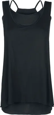 Produktbild von Forplay Kurzes Kleid Damen Two in One Dress schwarz XL