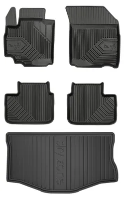Obrázok produktu pre Autokoberce 3D TPE + vaňa kufra DryZone pre: Suzuki Swift IV 2004-2010 hatchback 5 ks