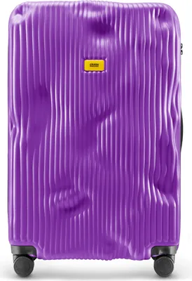 Zdjęcie produktu dla Crash Baggage Stripe Trolley L (79 cm) - Grape Violet