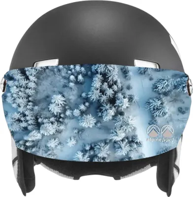 Immagine prodotto di PROTEZIONE SKIBRILL Casco visiera di protezione motivo vista aerea blu