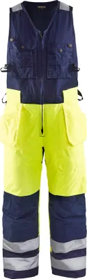 Produktbild von Blakläder High Vis Kombihose 8504 1977 in gelb/marineblau, Größe:52