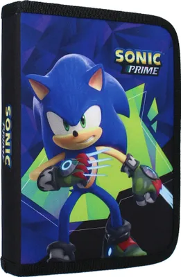 Immagine prodotto di Sonic The Hedgehog - astuccio per matite con contenuto