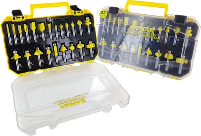 Produktbild von FAMAG Hartmetall Fräser-Satz Profi Line, 22-teilig, Schaft-Ø 8mm, in Kunststoffbox - 3382.822