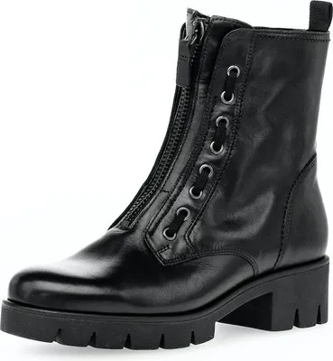 Produktbild von Gabor Shoes Biker Boots - Schwarz Glattleder : Normal : 40 Größe: 40 Weite: Normal