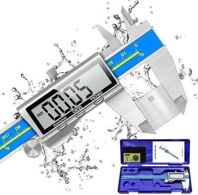 Image de Capteur de déplacement de précision 150 mm, acier inoxydable, étanche IP54