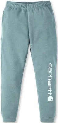 Immagine prodotto di Carhartt 105899 Pantaloni della tuta grafici affusolati di peso medio dalla vestibilità comoda Sea Pine Heather M