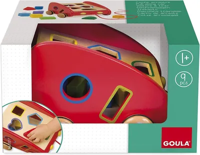 Obrázok produktu pre Goula 55217, 1 rok / roky, Lepenka, Drevo, Červená, Viacfarebný