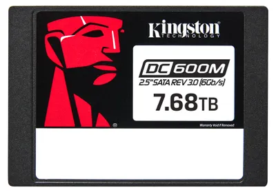 Obrázek produktu pro Kingston Technology 7680G DC600M (Mixed-Use) 2,5” Enterprise SATA SSD, 7,68 TB, 2.5", 560 MB/s, 6 Gbit/s