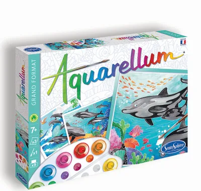 Produktbild von Sentosphere - Aquarellum GM Delfine