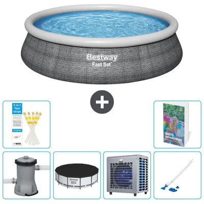 Produktbild von Bestway Fast Set Rund - 457x84 cm - 7-teilig  S199