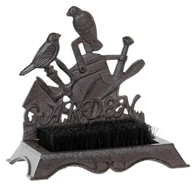 Produktbild von Dekodonia S3008288 Gartenbürste, Eisen, verschiedene Materialien, mehrfarbig, Ei