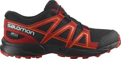 Produktbild von Salomon WIP SHOES SPEEDCROSS CSWP J Schwarz/Fird/Shock in Schwarz/Feuerrot/Shocking Orange Größe 33