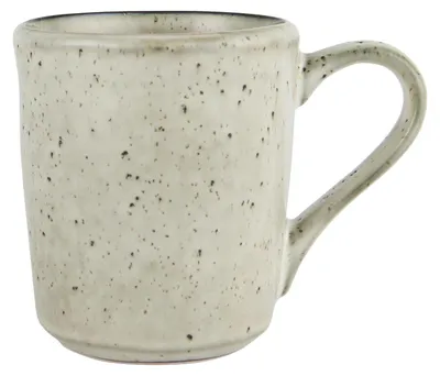 Produktbild von IB Laursen Becher DUNES Sand mit Henkel Keramik Geschirr Tasse 300ml Kaffeetasse
