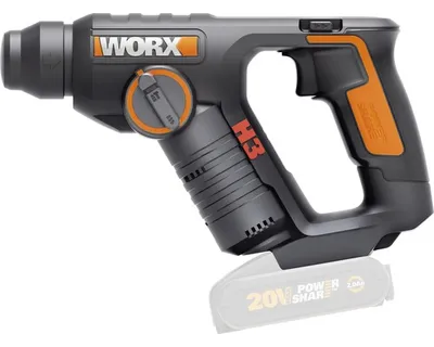 Obrázek produktu pro Aku vrtací kladivo WORX 3v1 20V WX394.91 bez baterie a nabíječky