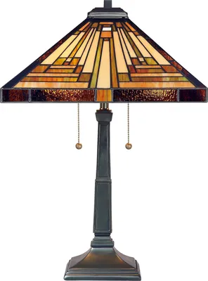 Produktbild von Elstead Stephen Tischleuchte E27 2-fach Vintage-Bronze