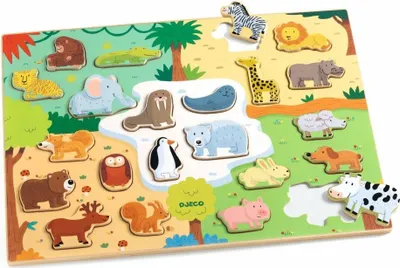 Productafbeelding van Houten puzzel Animo, Djeco